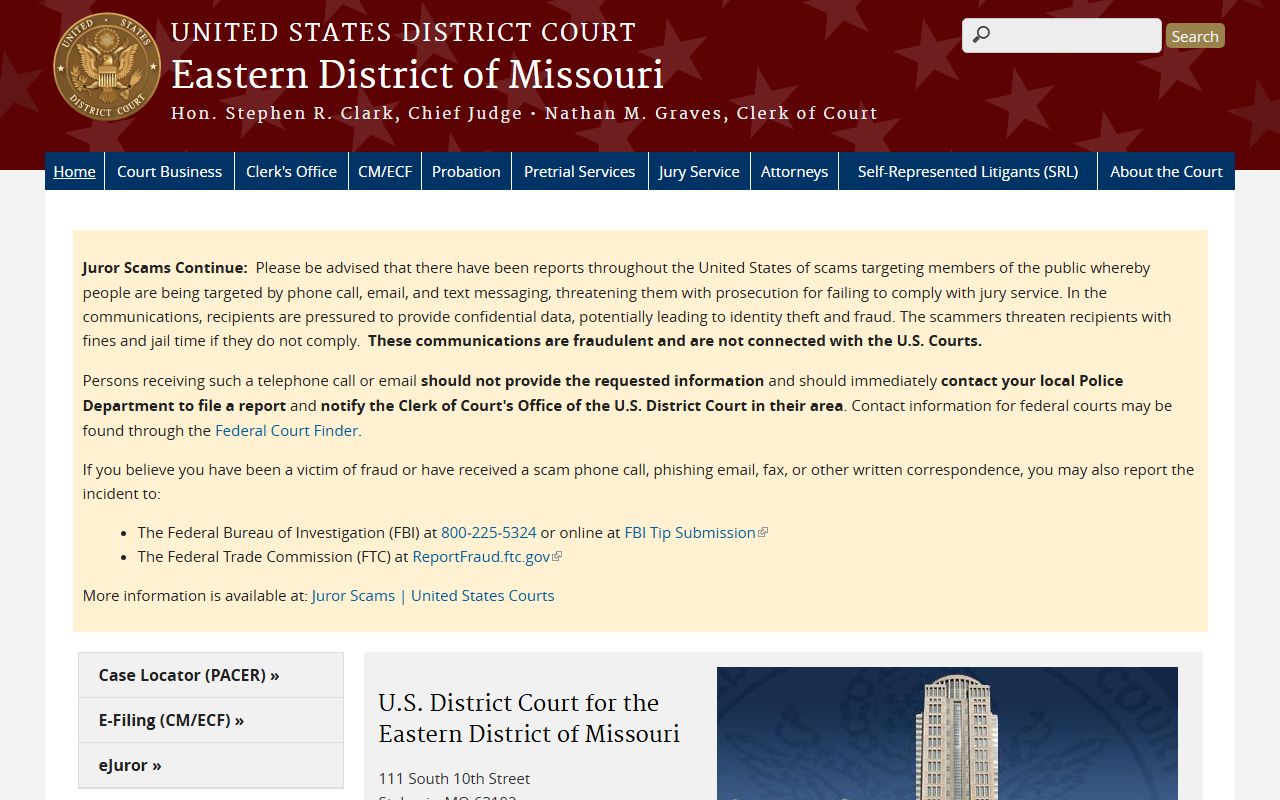 Crawford County Circuit Court and federal court record access source page